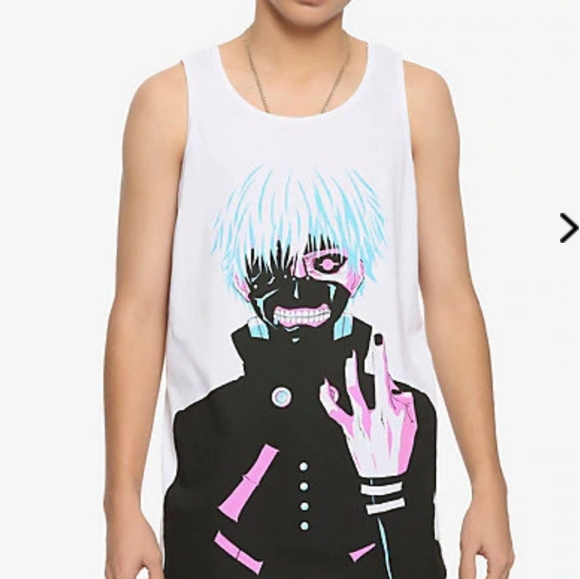 Tokyo Ghoul Kaneki Tank Top - Picture 2 of 3